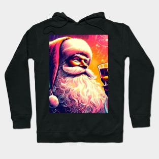 Captivating Christmas: Unleash Cheer with Unique Santa Claus Illustrations! Hoodie